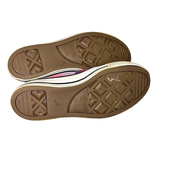 Converse All Star Diamond MultiColor Canvas Sneakers Unisex Size Mens 6 Womens 8 - Picture 9 of 9